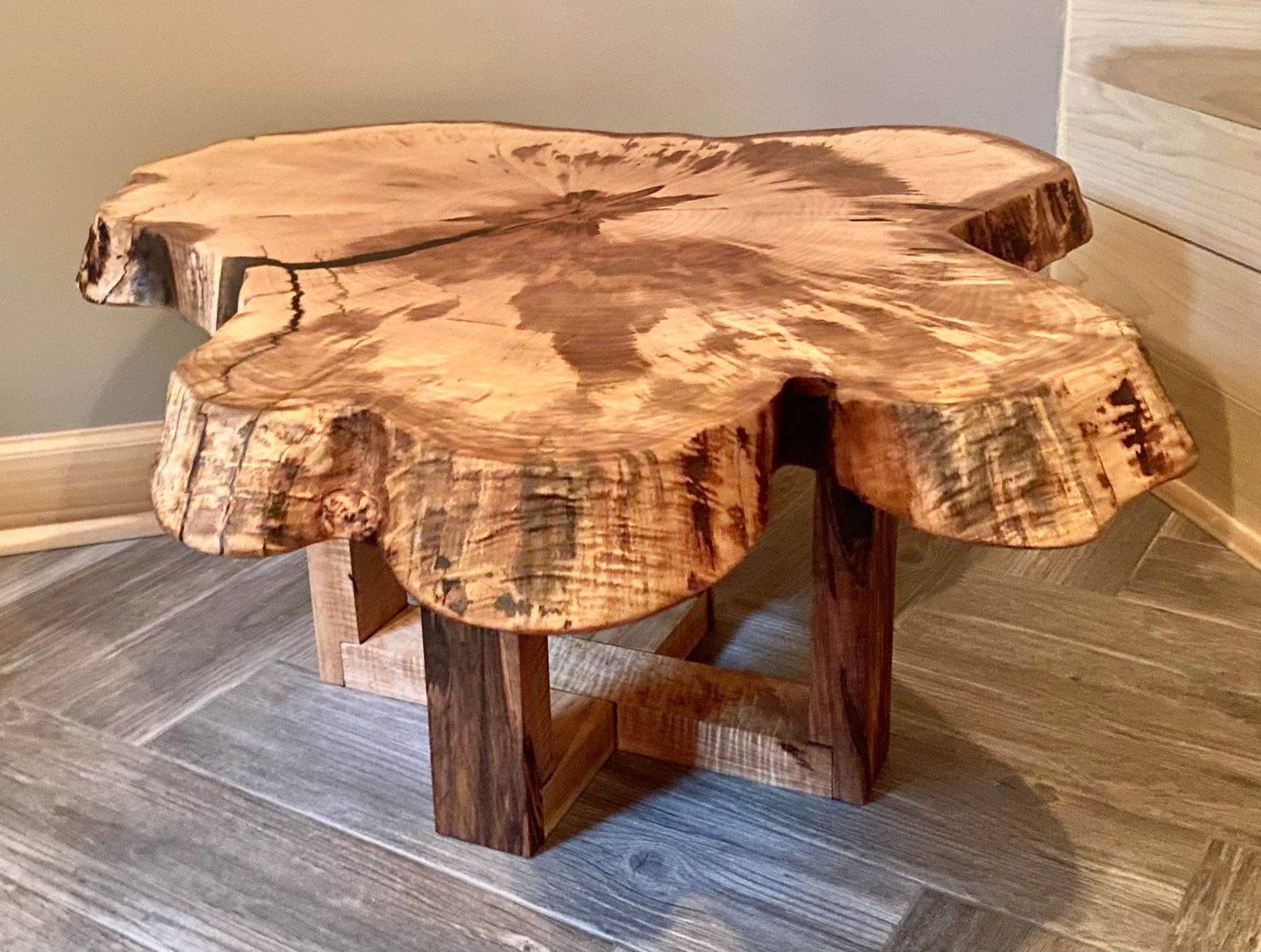 Live Edge Maple Wood Furniture
