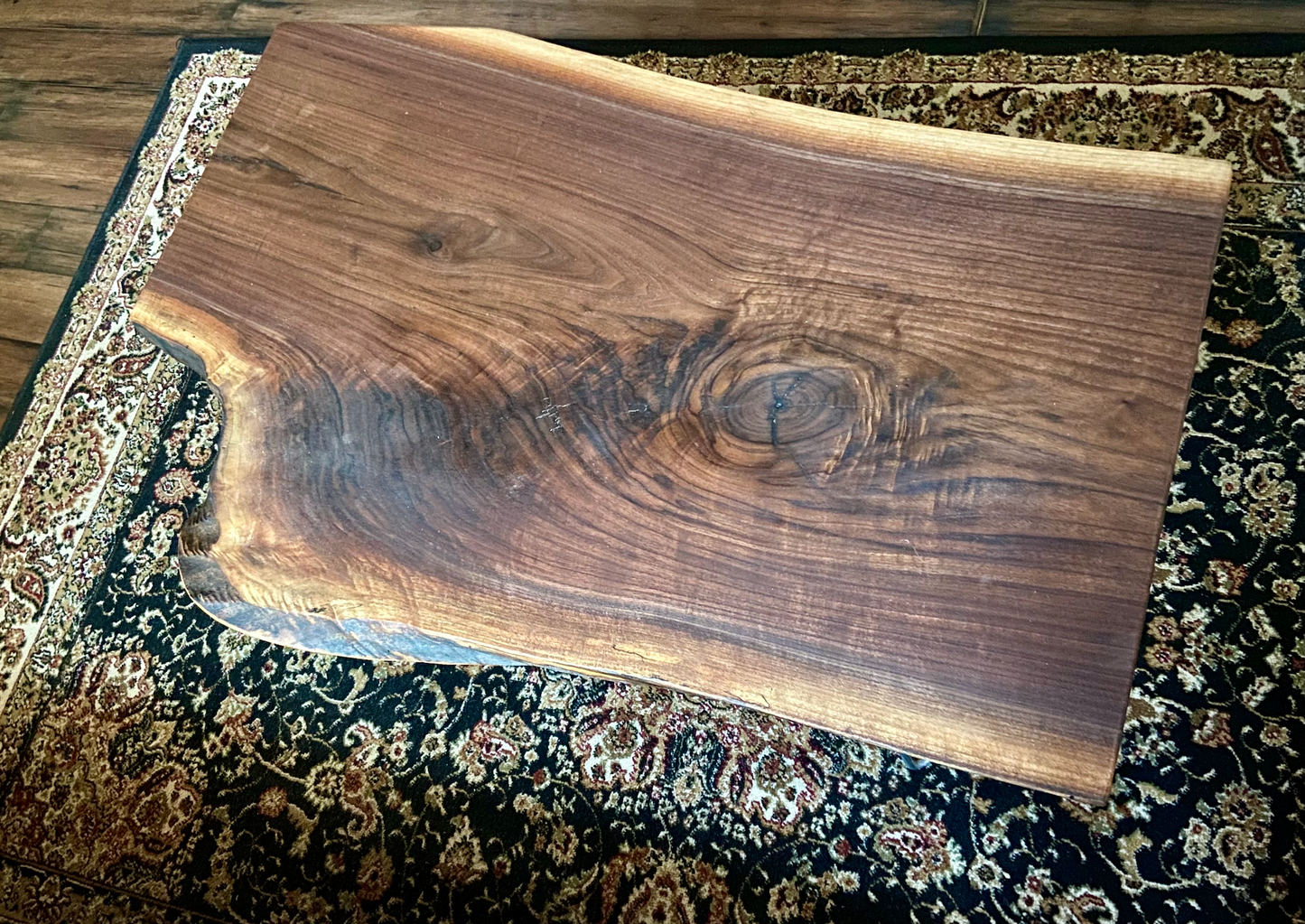 Live Edge Walnut Wood Coffee Table|Rustic Live Edge Coffee Table|Natural Edge Black Walnut Table|Live Edge Wood Rustic Walnut Table