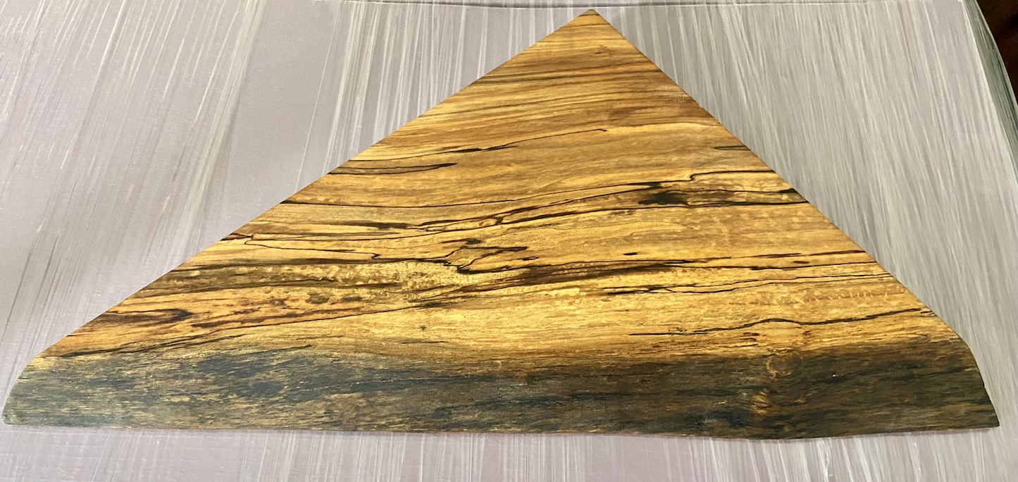 Live Edge Floating Maple Shelf Set w/ Mantel & Corner Shelves