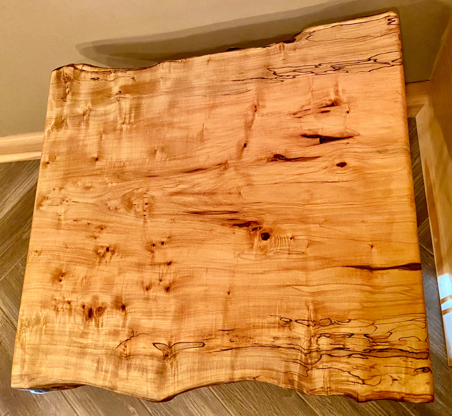 Waterfall Coffee Table with Matching Side Tables Set