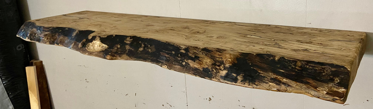 Spalted Maple Floating Shelves (SOLD)