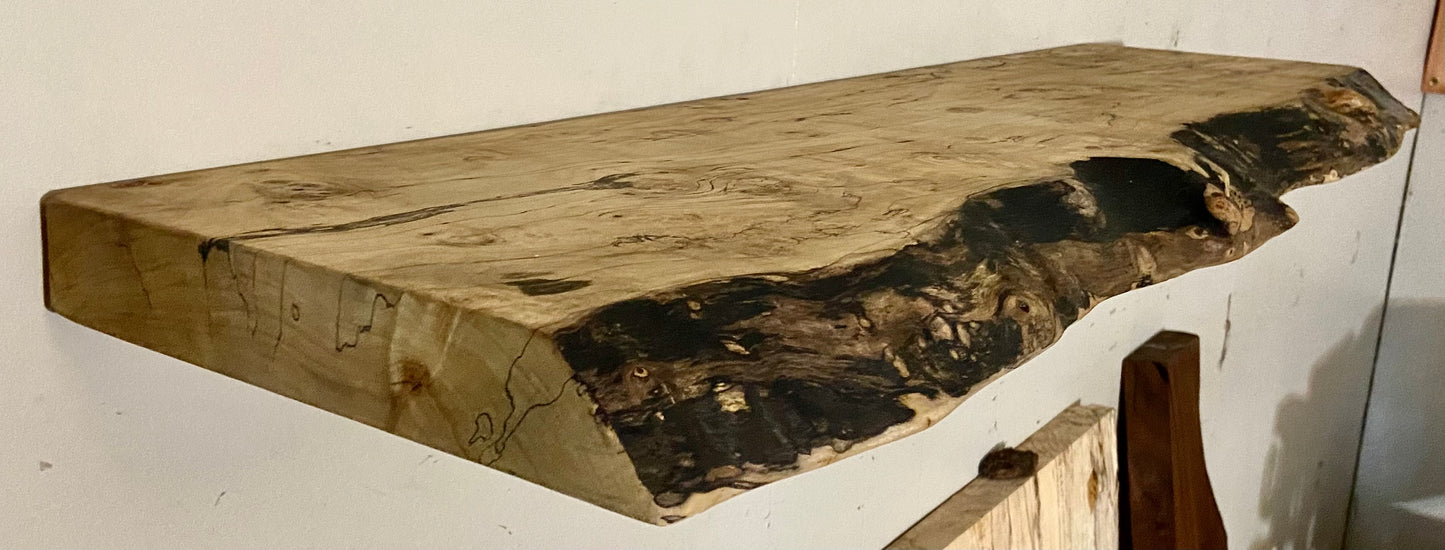 Spalted Maple Floating Shelves (SOLD)