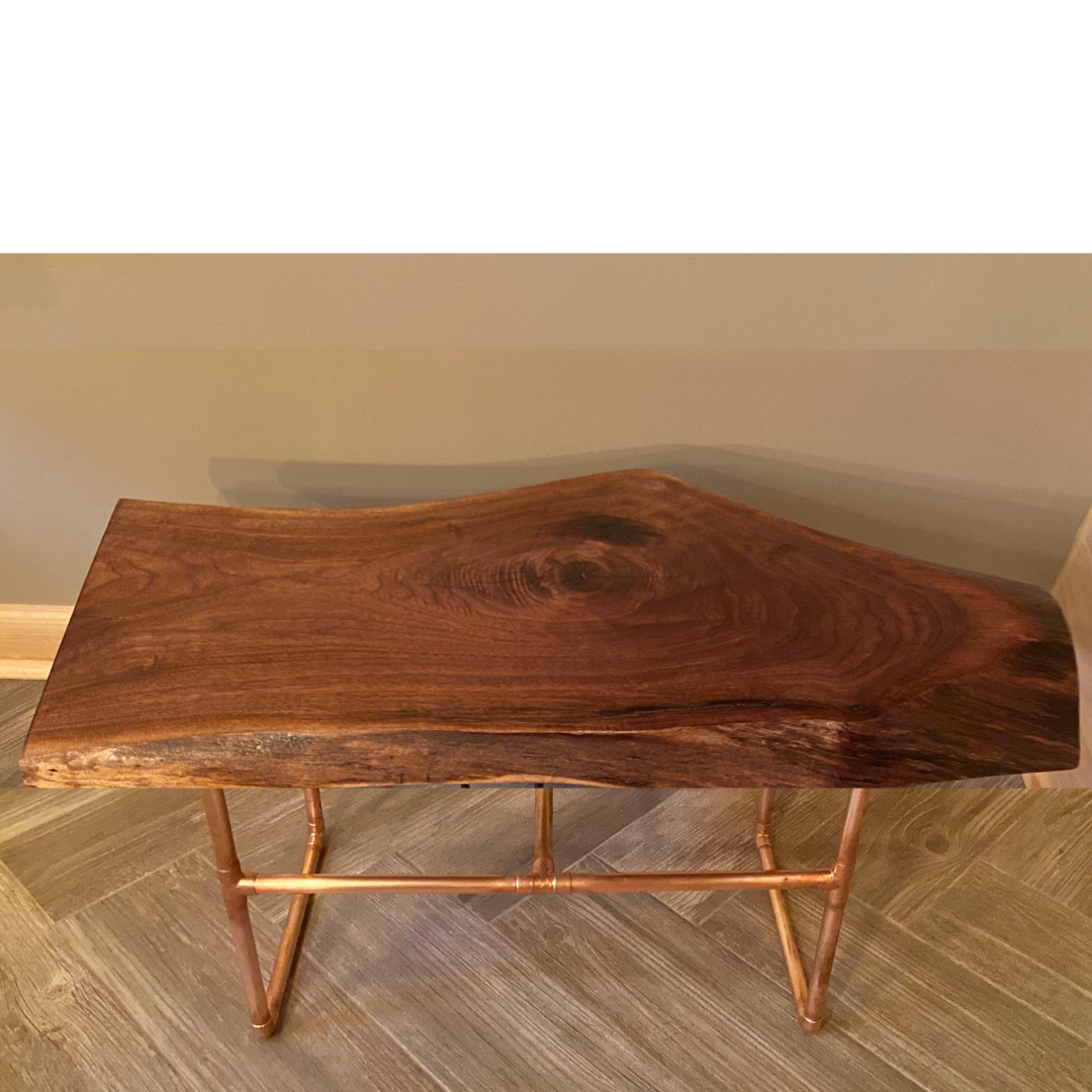 dark walnut coffee table live edge slab black walnut walnut coffee table rustic rugged table