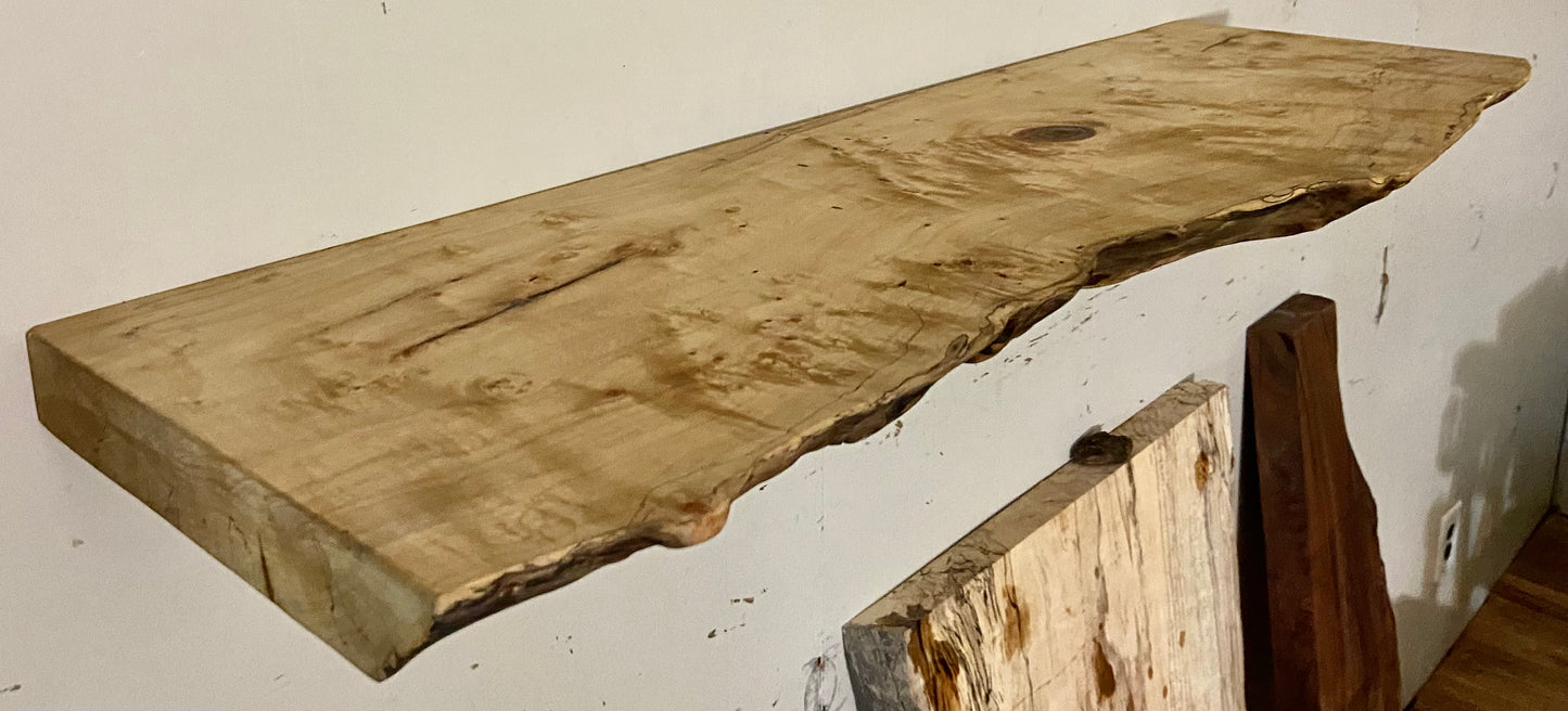 Spalted Maple Floating Shelves (SOLD)