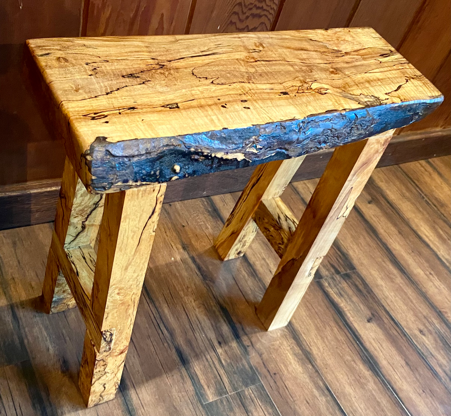 Small Spalted Maple Side Table