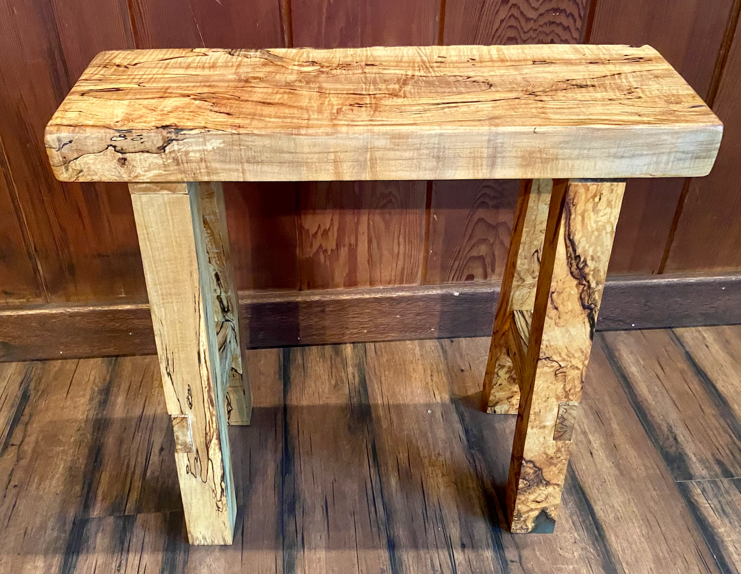 Small Spalted Maple Side Table
