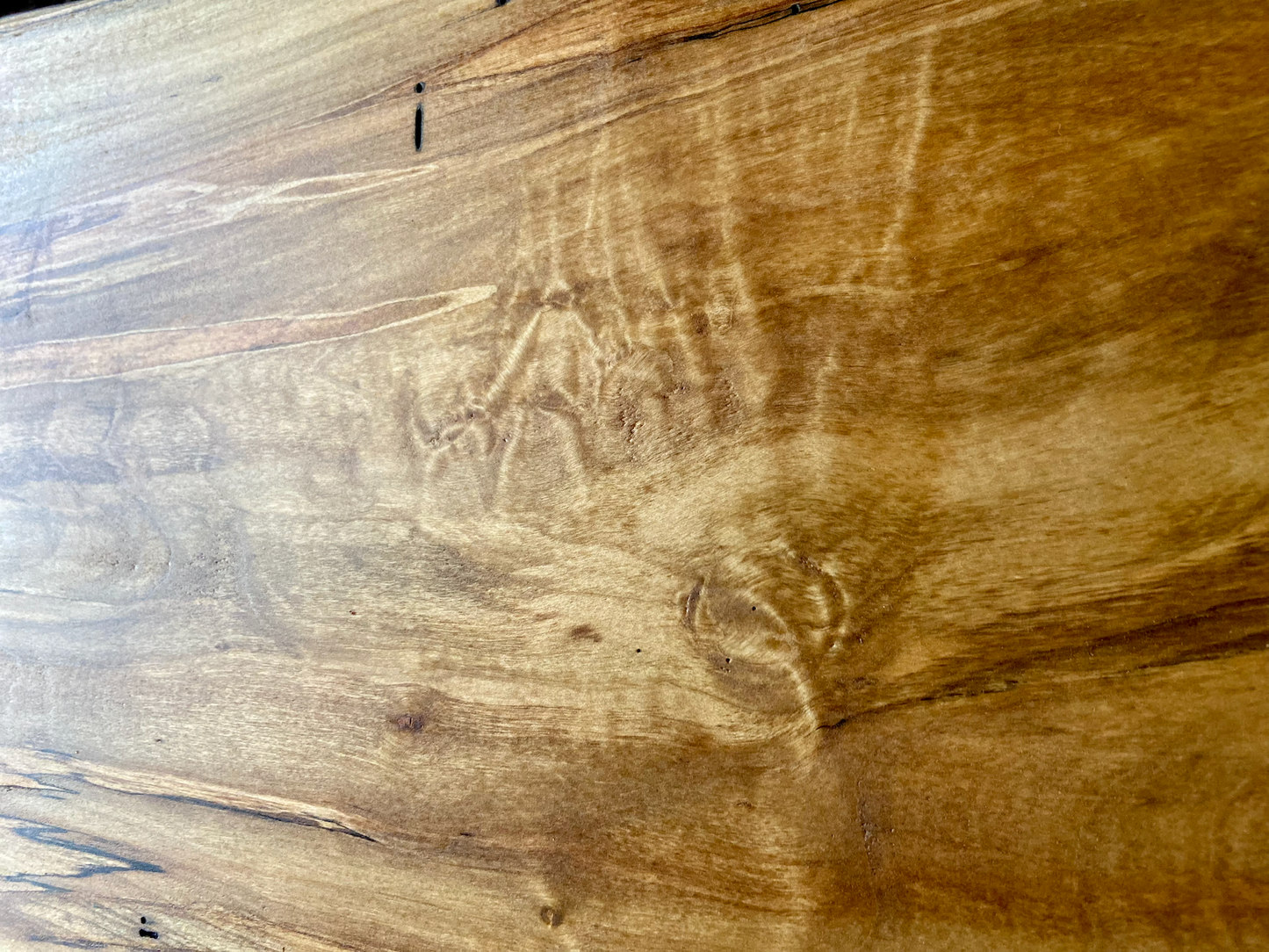 Long & Ultra Spalted Live Edge Maple Coffee Table, Console Table, Sofa Table, Entryway Table, Live Edge Bench, Natural Edge Spalted Maple