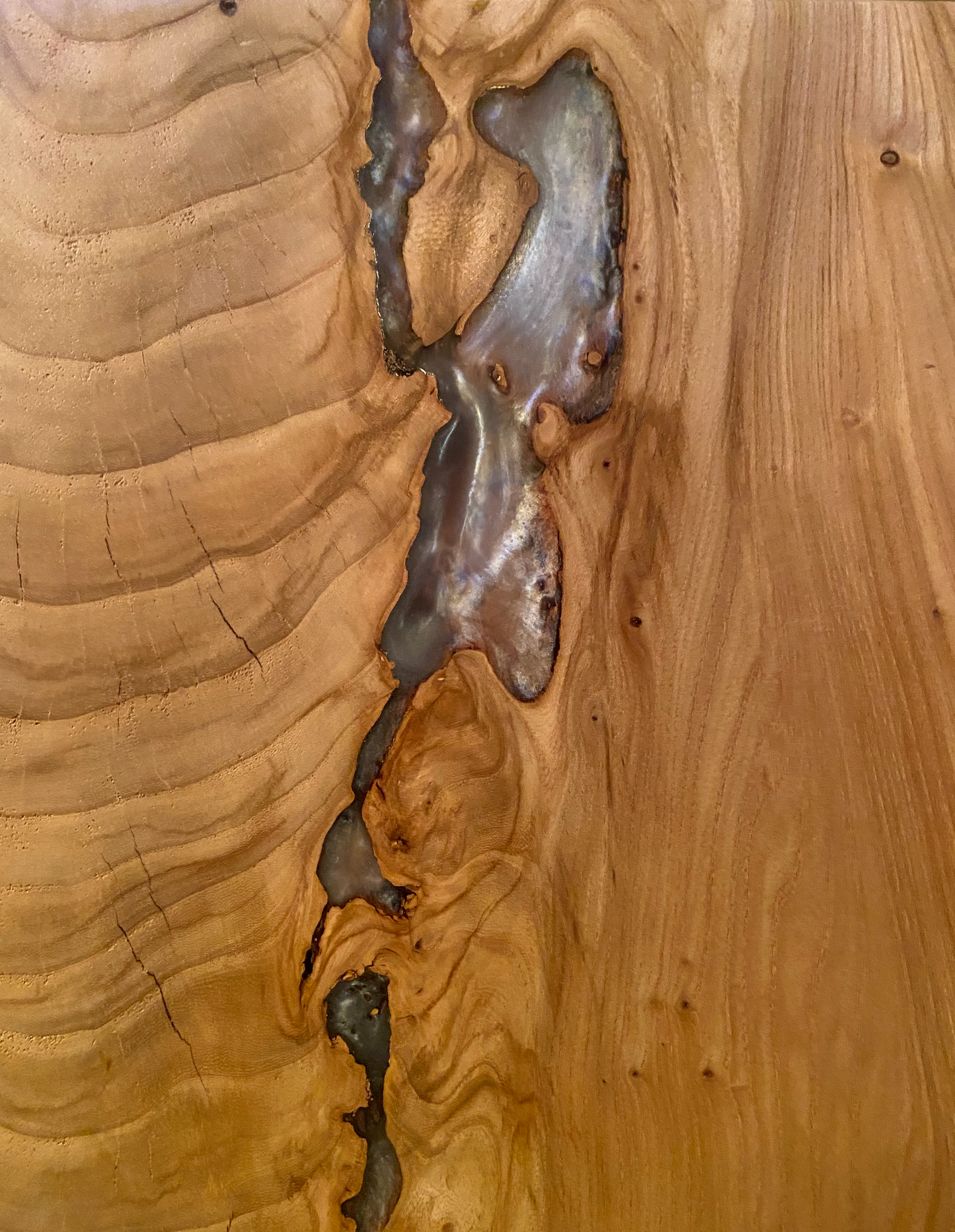 Pearly Epoxy Pour in Chestnut (SOLD)