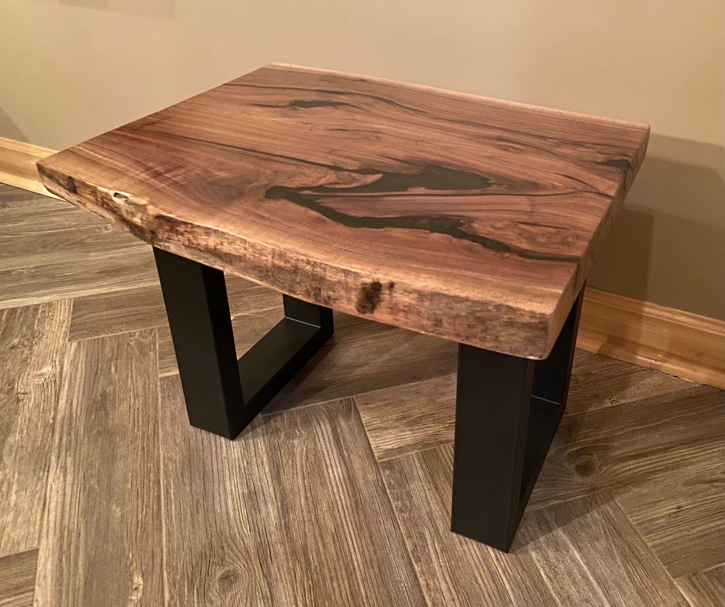 Epoxy-filled Walnut Set (SOLD)