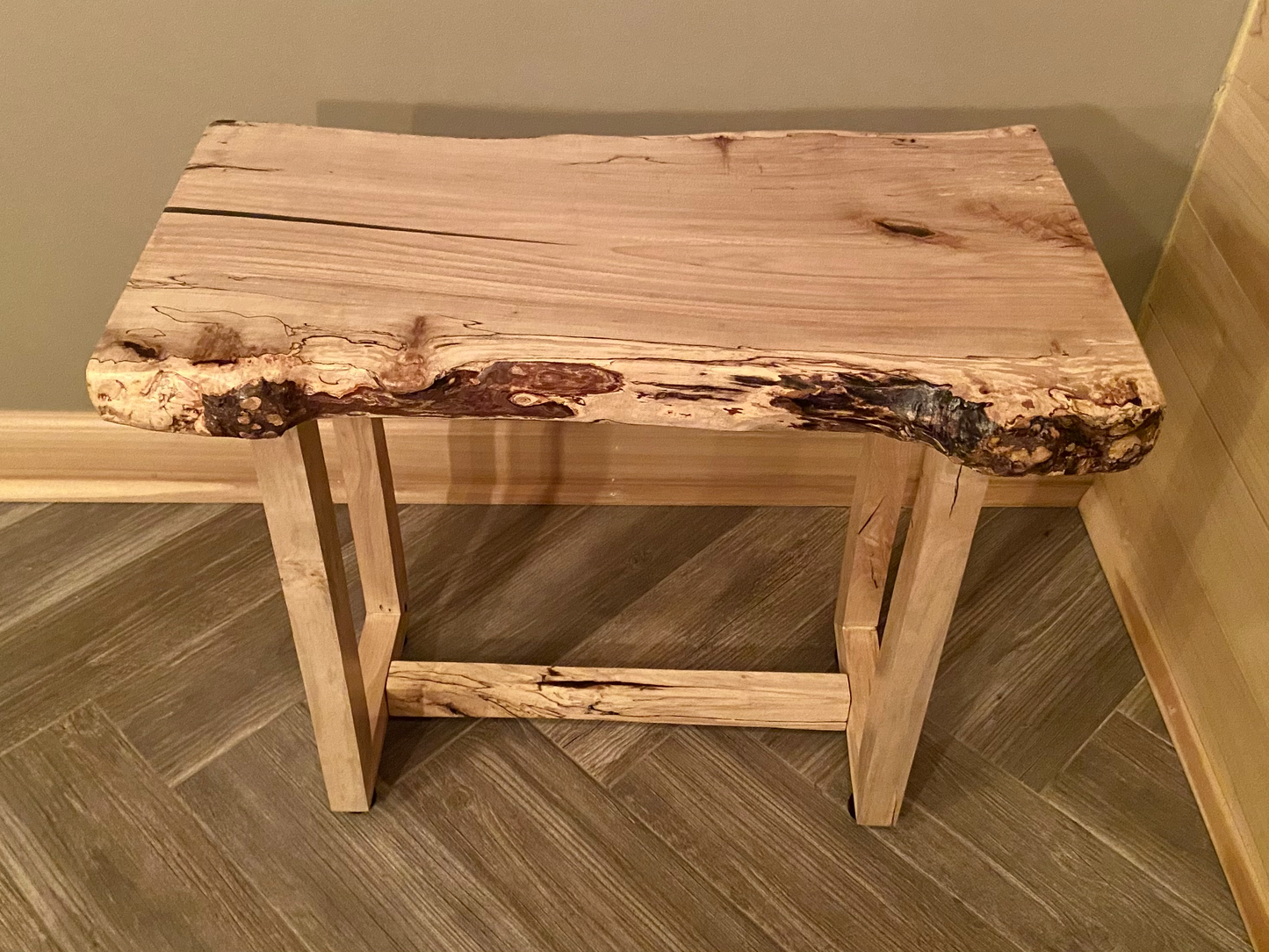 Spalted Maple End Tables Set (SOLD)