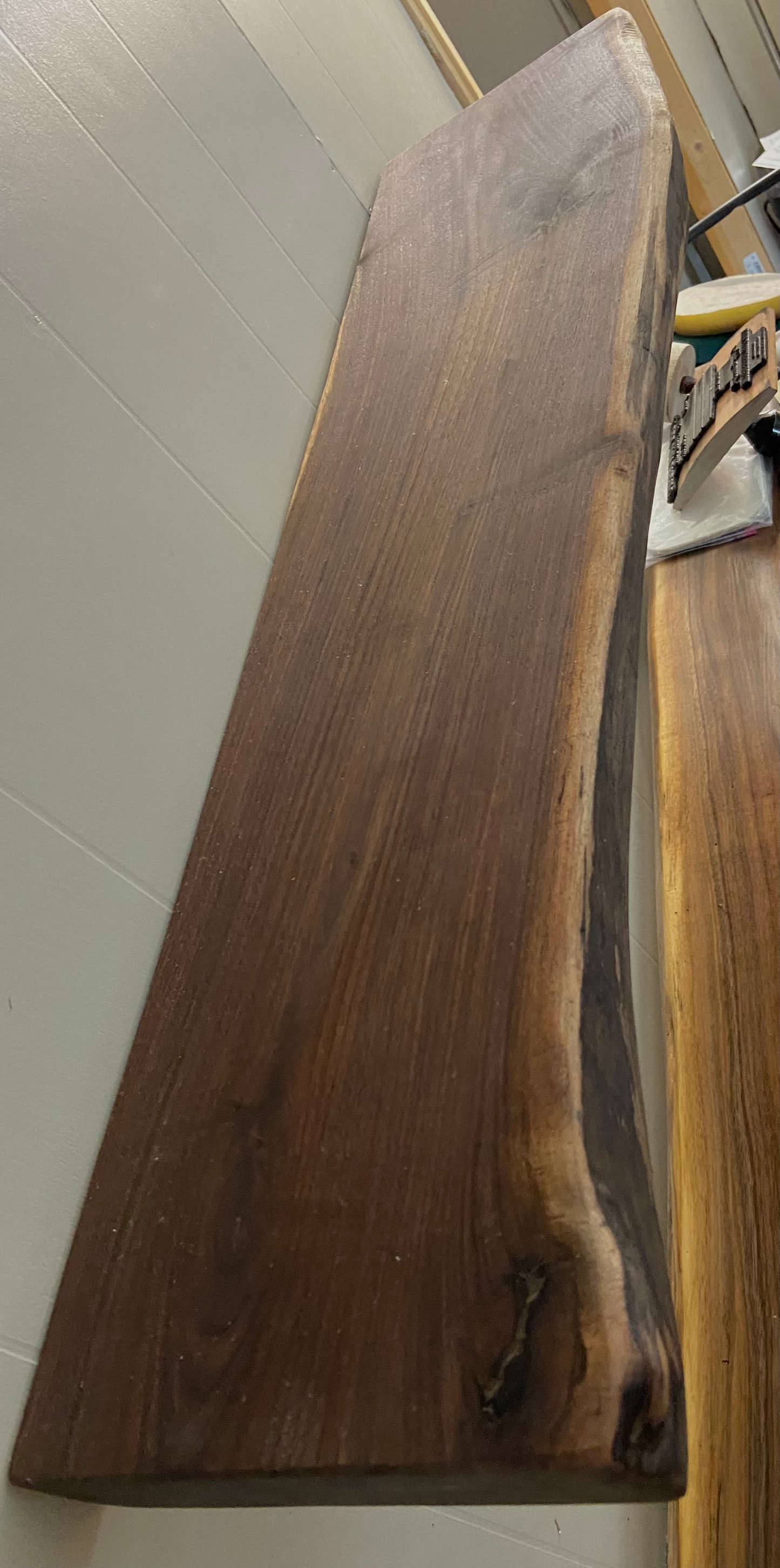 Black Walnut Floating Shelves (SOLD)