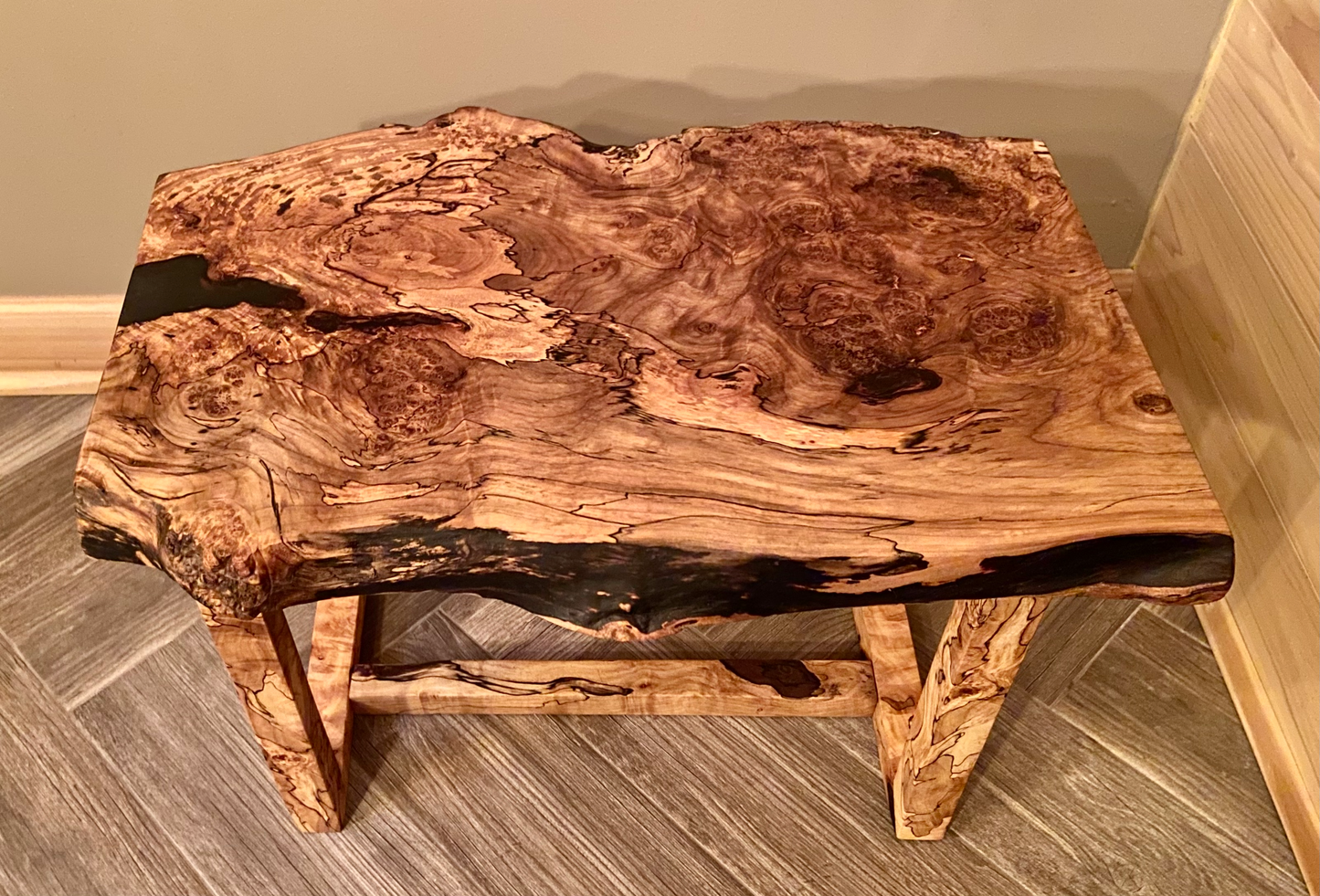Spalted Maple Furniture Set (SOLD)