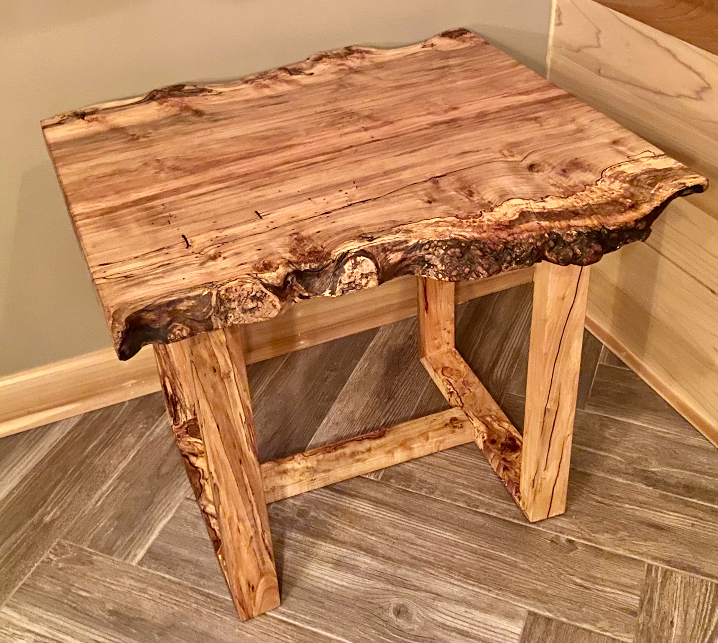 Spalted Maple Furniture Set (SOLD)