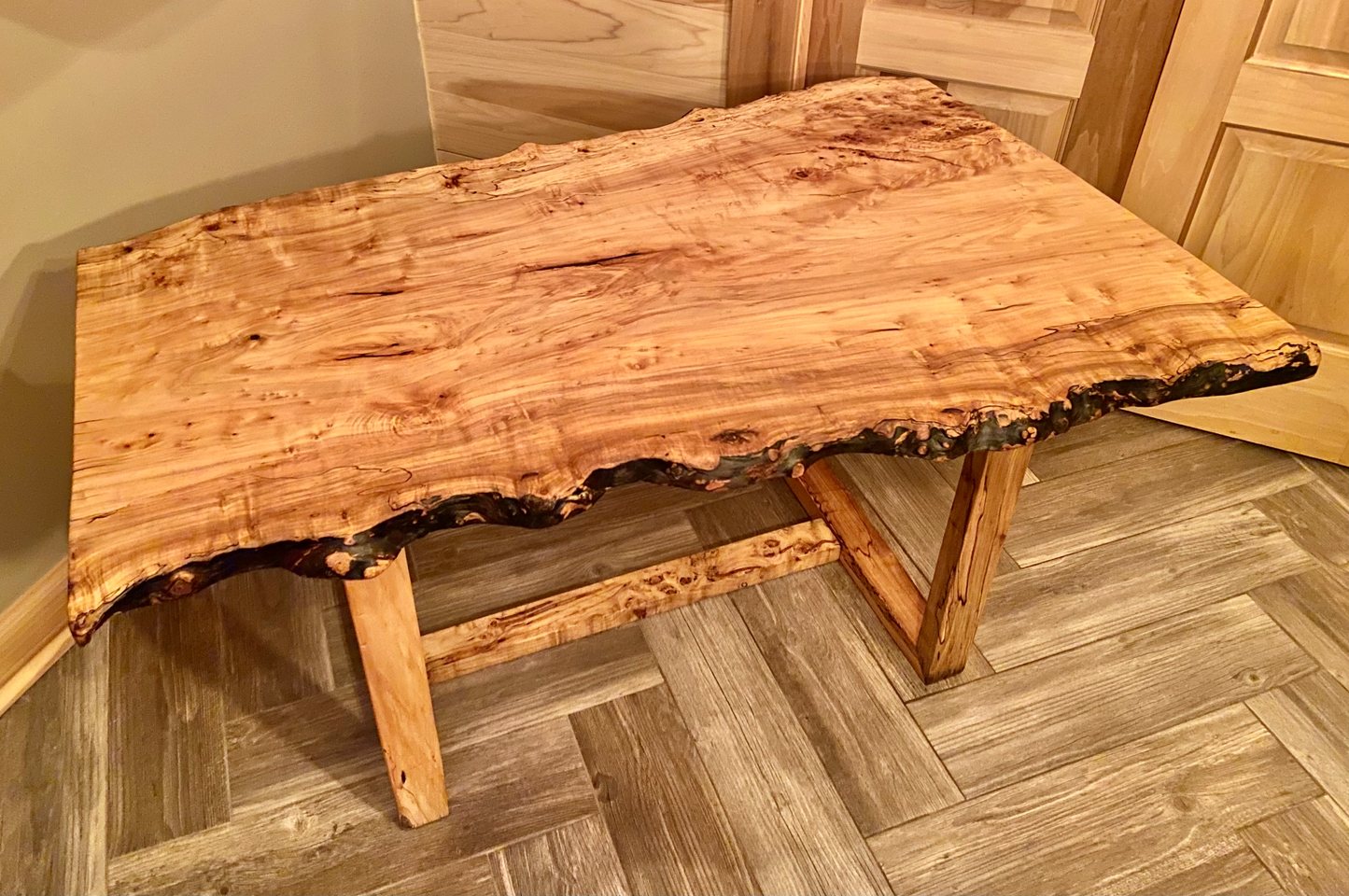 Spalted Maple Furniture Set (SOLD)