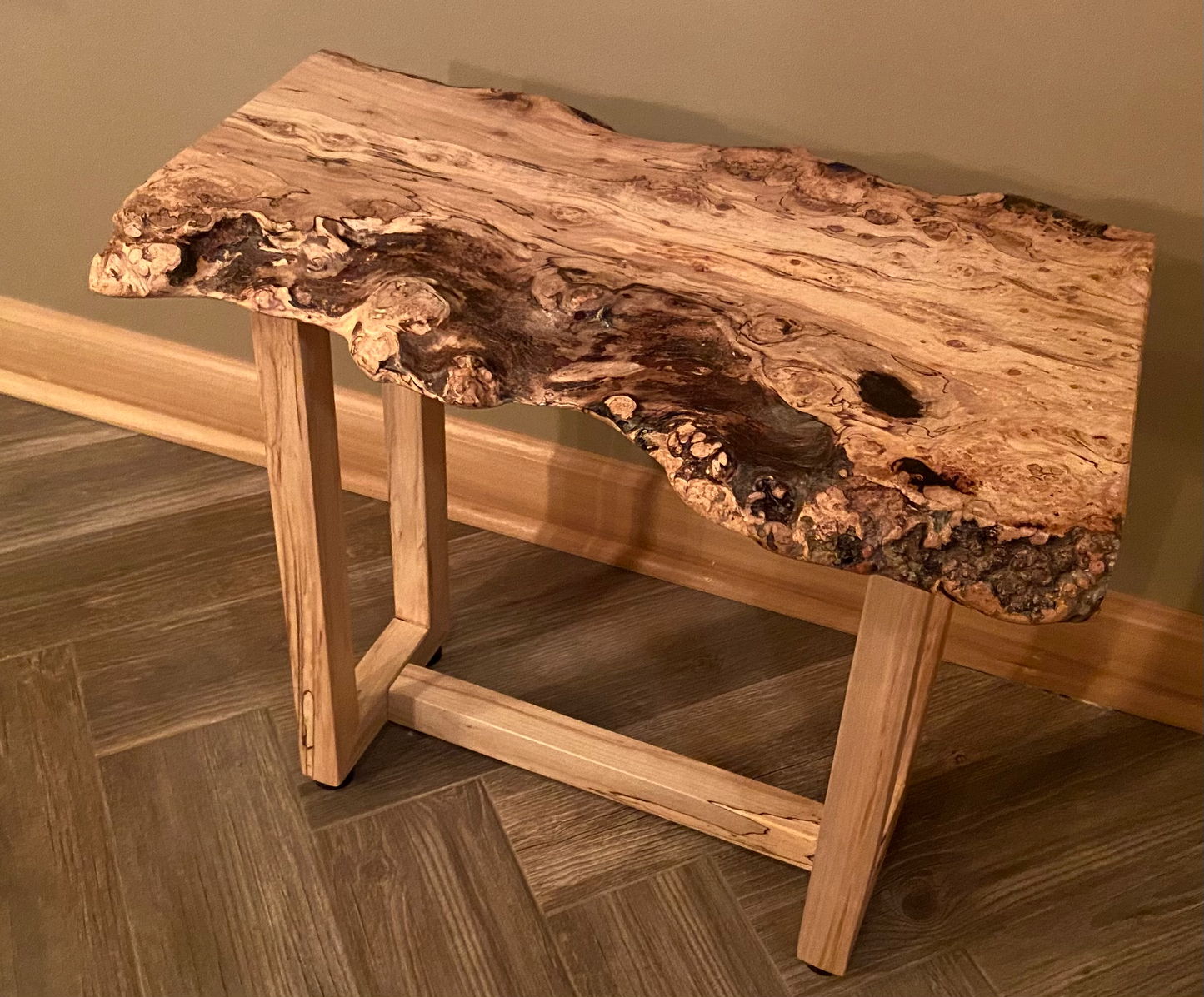 Spalted Maple End Tables Set (SOLD)