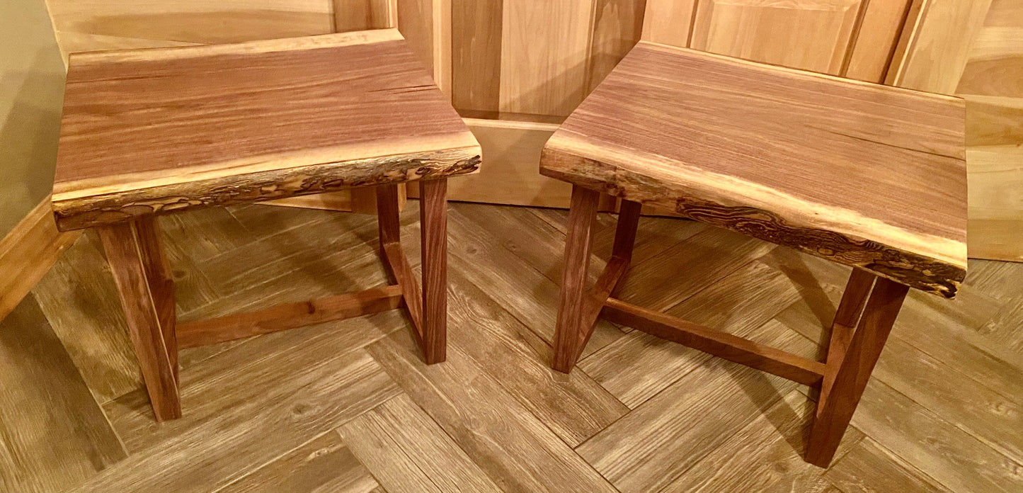 Furniture Set of Live Edge Walnut (SOLD)