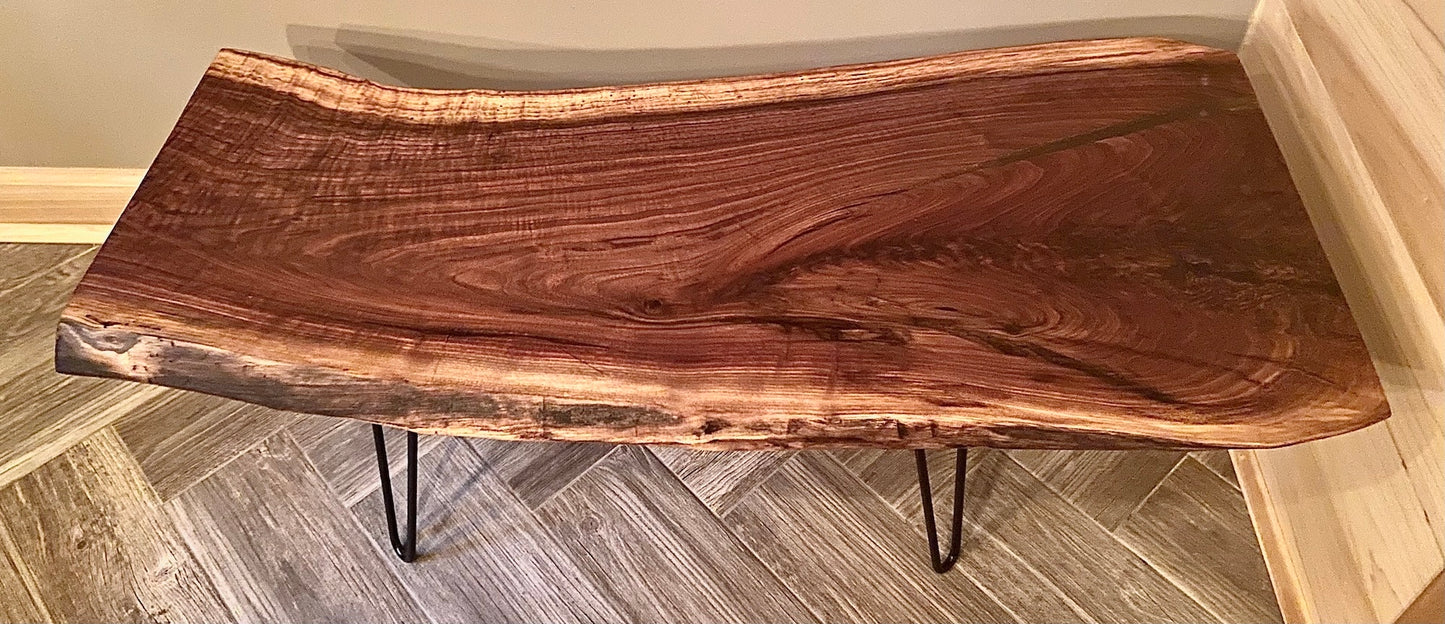 Long and Narrow Live Edge Walnut (SOLD)