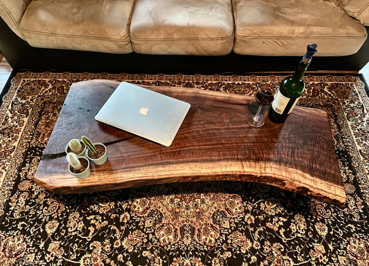 Long and Narrow Live Edge Walnut (SOLD)
