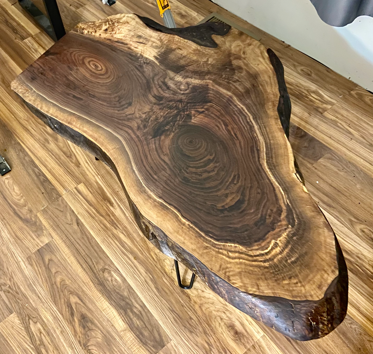 Uniquely Shaped Cross-Cut Table
