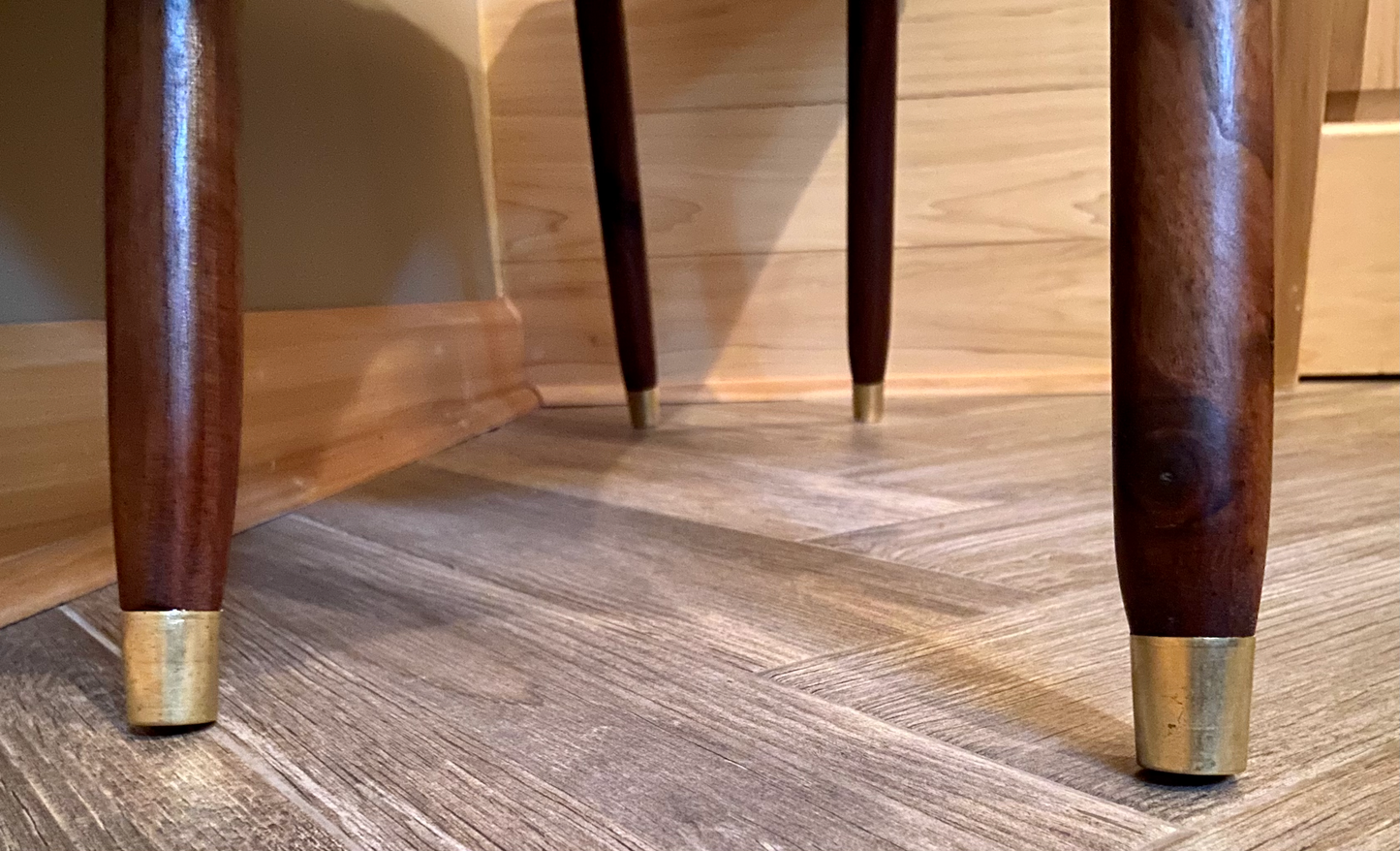 Forked Walnut with Handmade Peg Legs