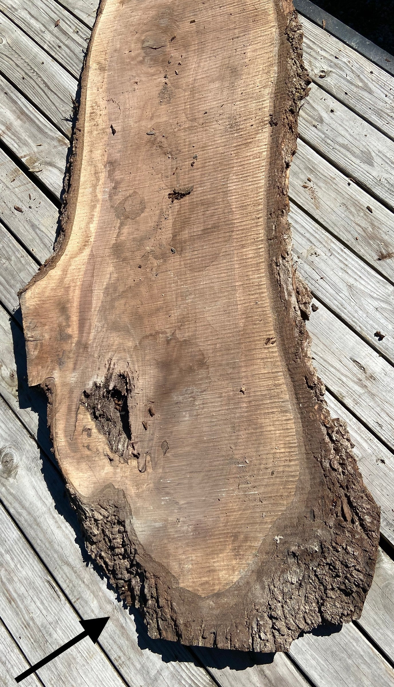 Large Walnut Coffee Table