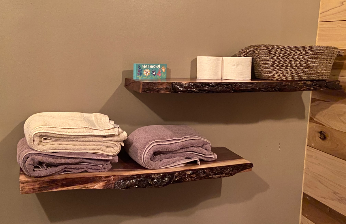 Walnut Floating Shelves (SOLD)