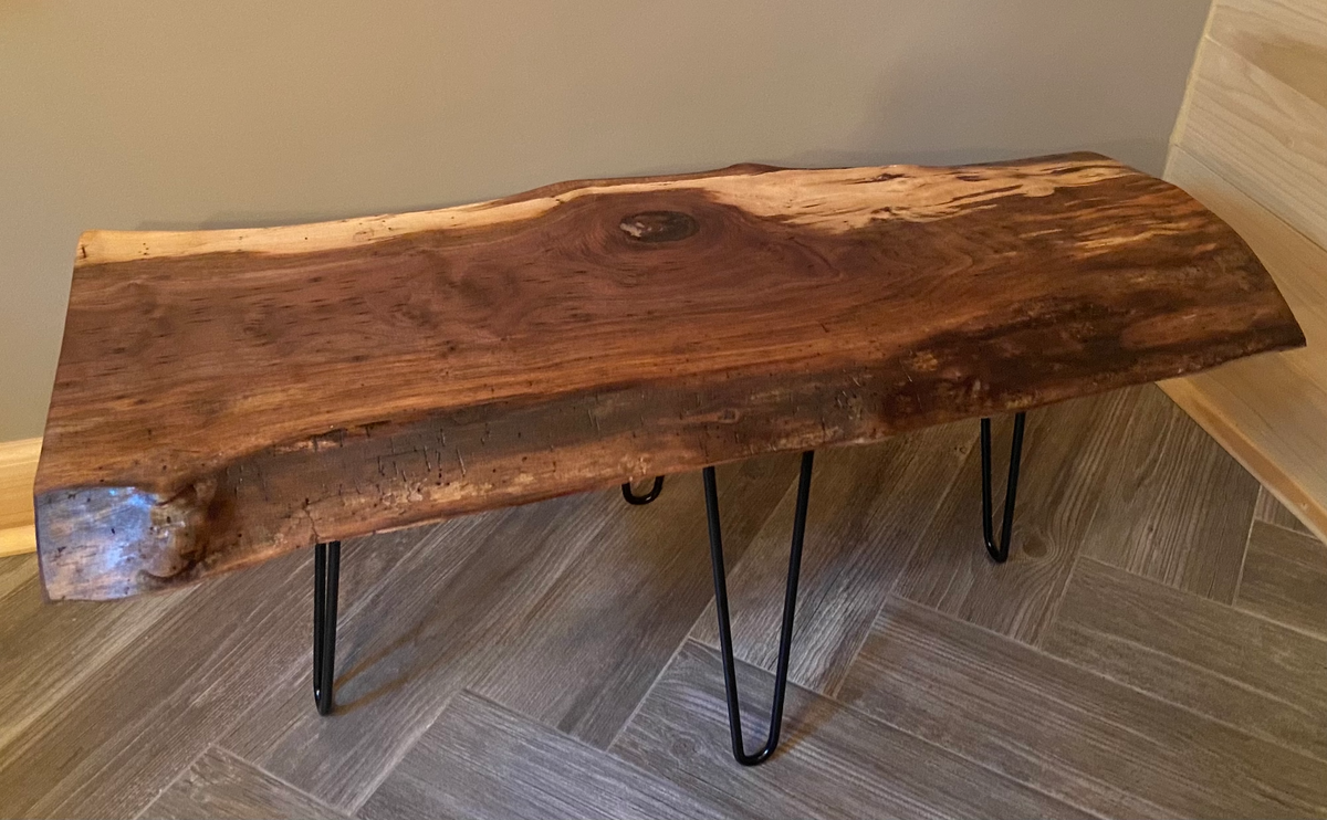 dark walnut coffee table live edge slab black walnut walnut coffee table rustic rugged table