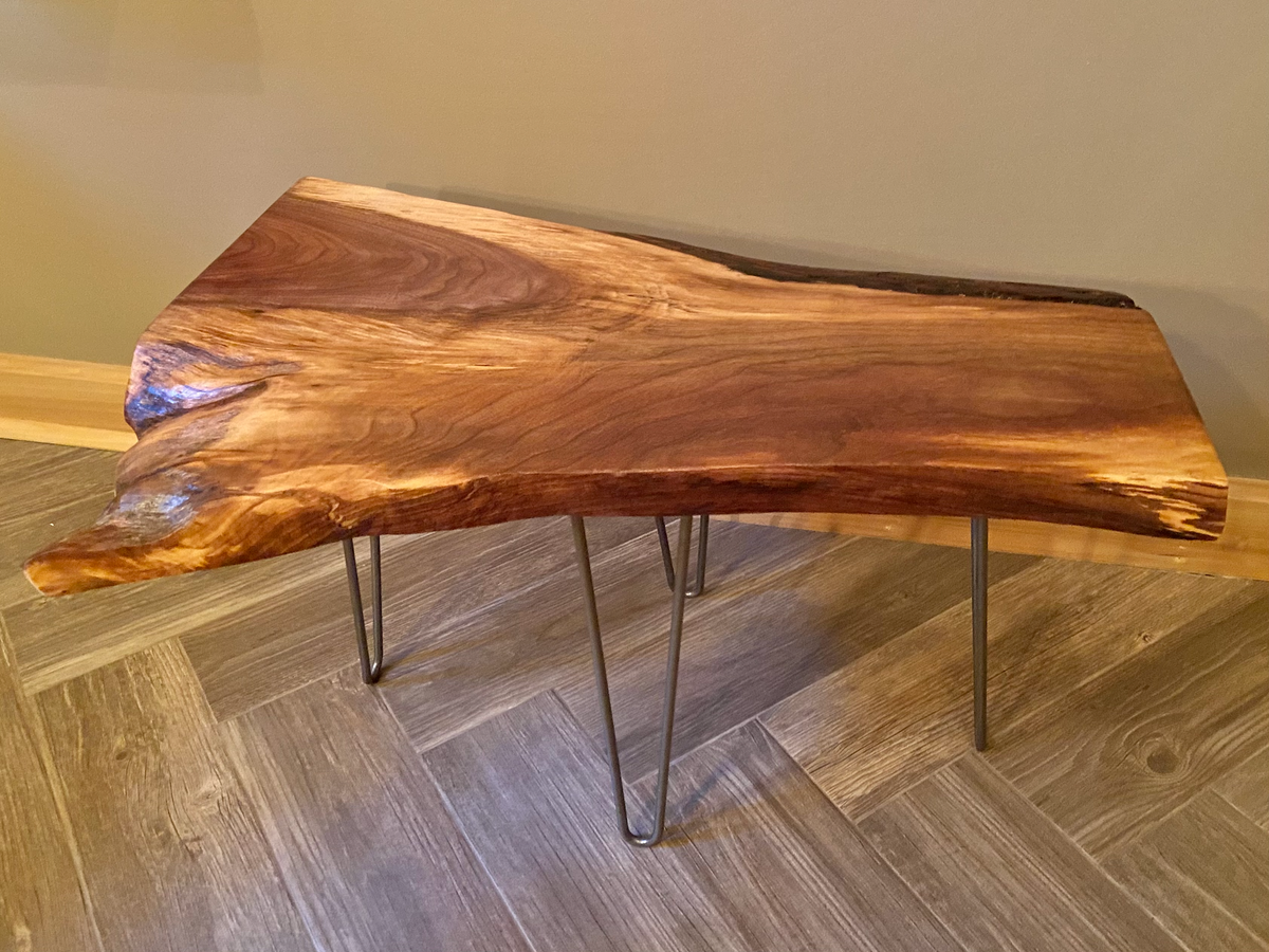 dark walnut coffee table live edge slab black walnut walnut coffee table rustic rugged table