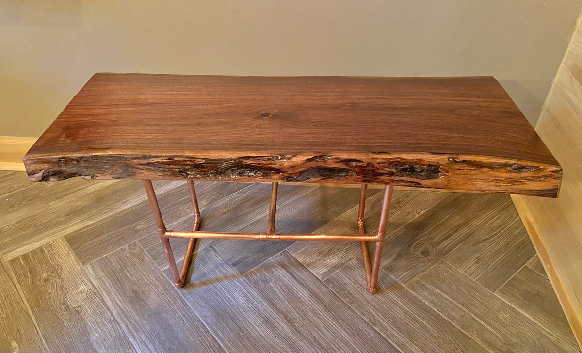 dark walnut coffee table live edge slab black walnut walnut coffee table rustic rugged table