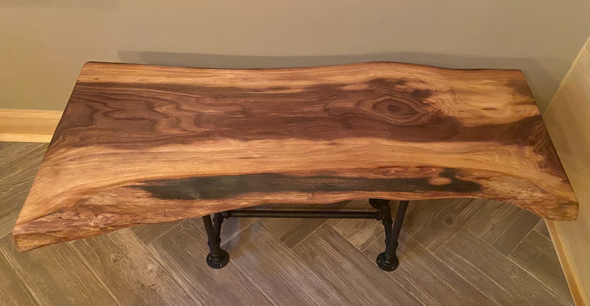 dark walnut coffee table live edge slab black walnut walnut coffee table rustic rugged table