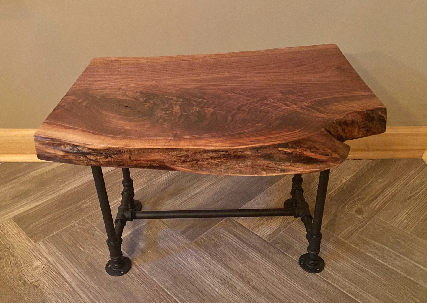 dark walnut coffee table live edge slab black walnut walnut coffee table rustic rugged table