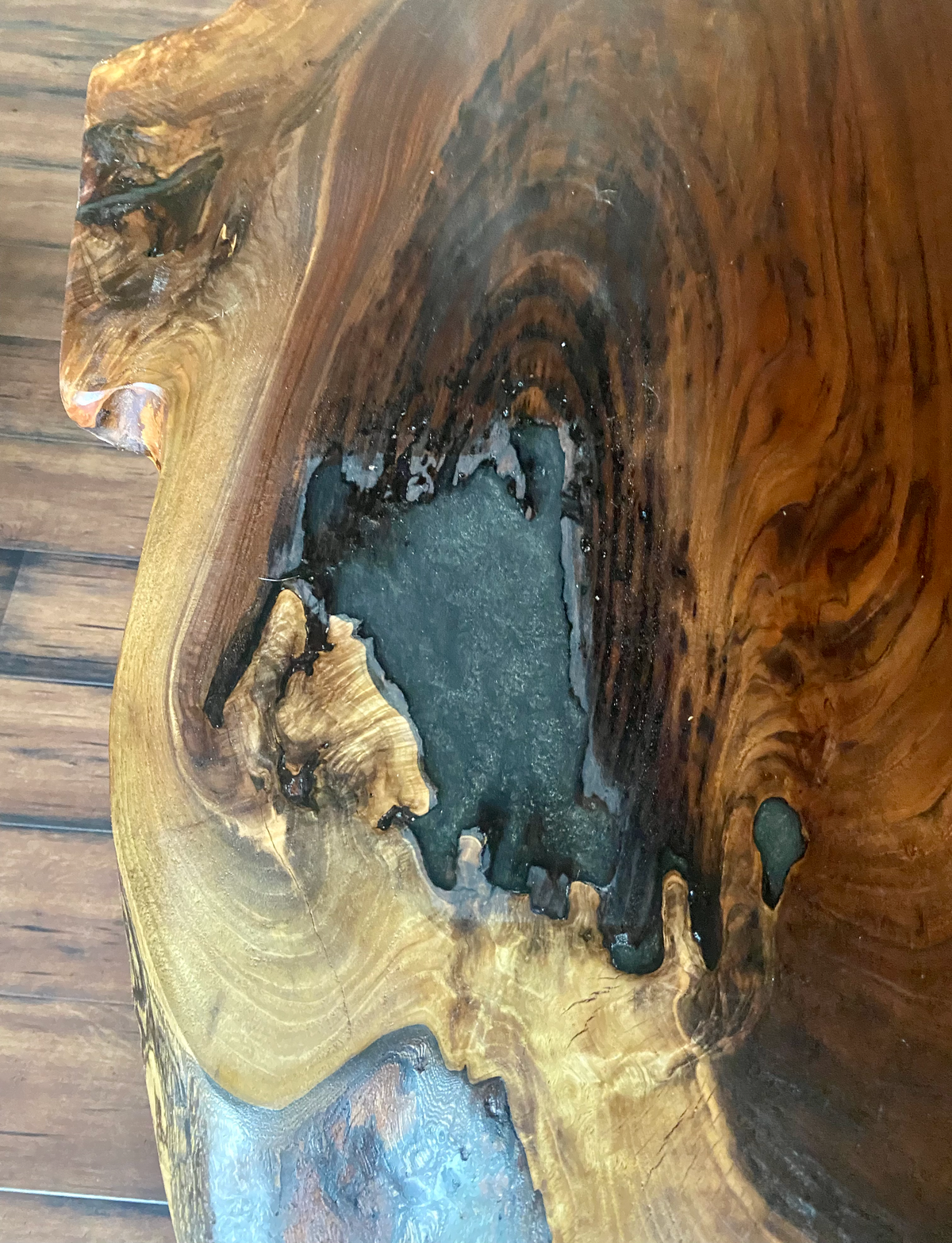 Large Walnut Coffee Table