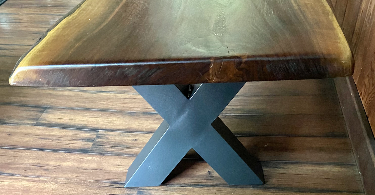 Large Walnut Coffee Table