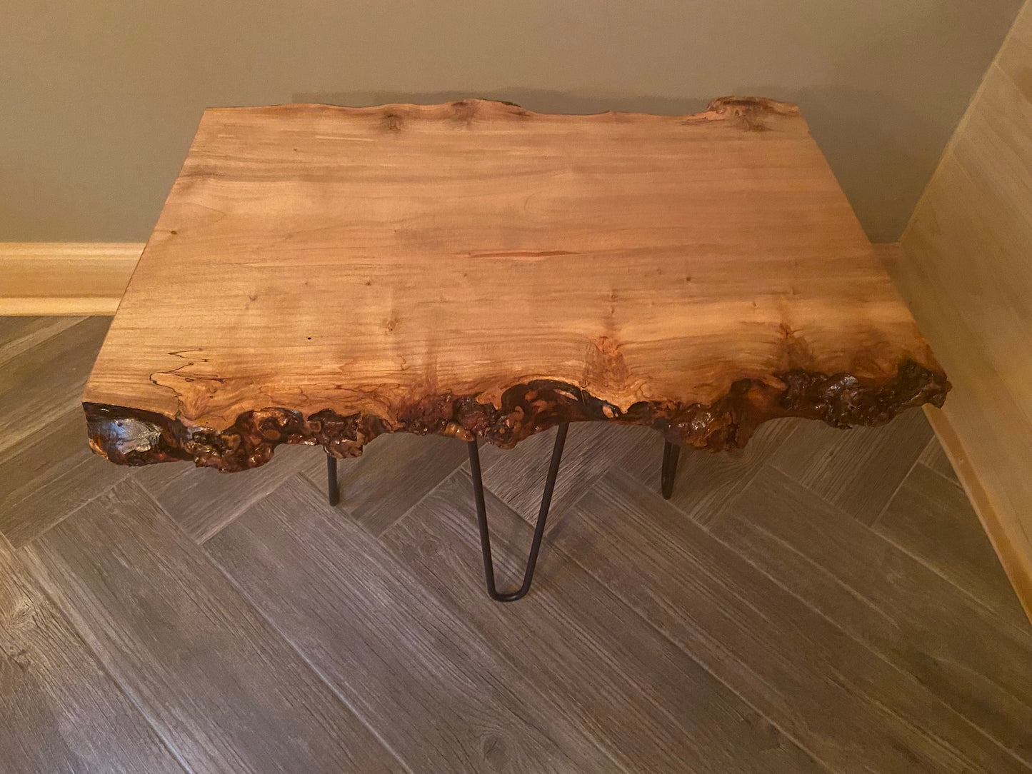 live edge spalted maple wood slab custom woodmaking woodworking coffee table live edge coffee table rustic rugged table