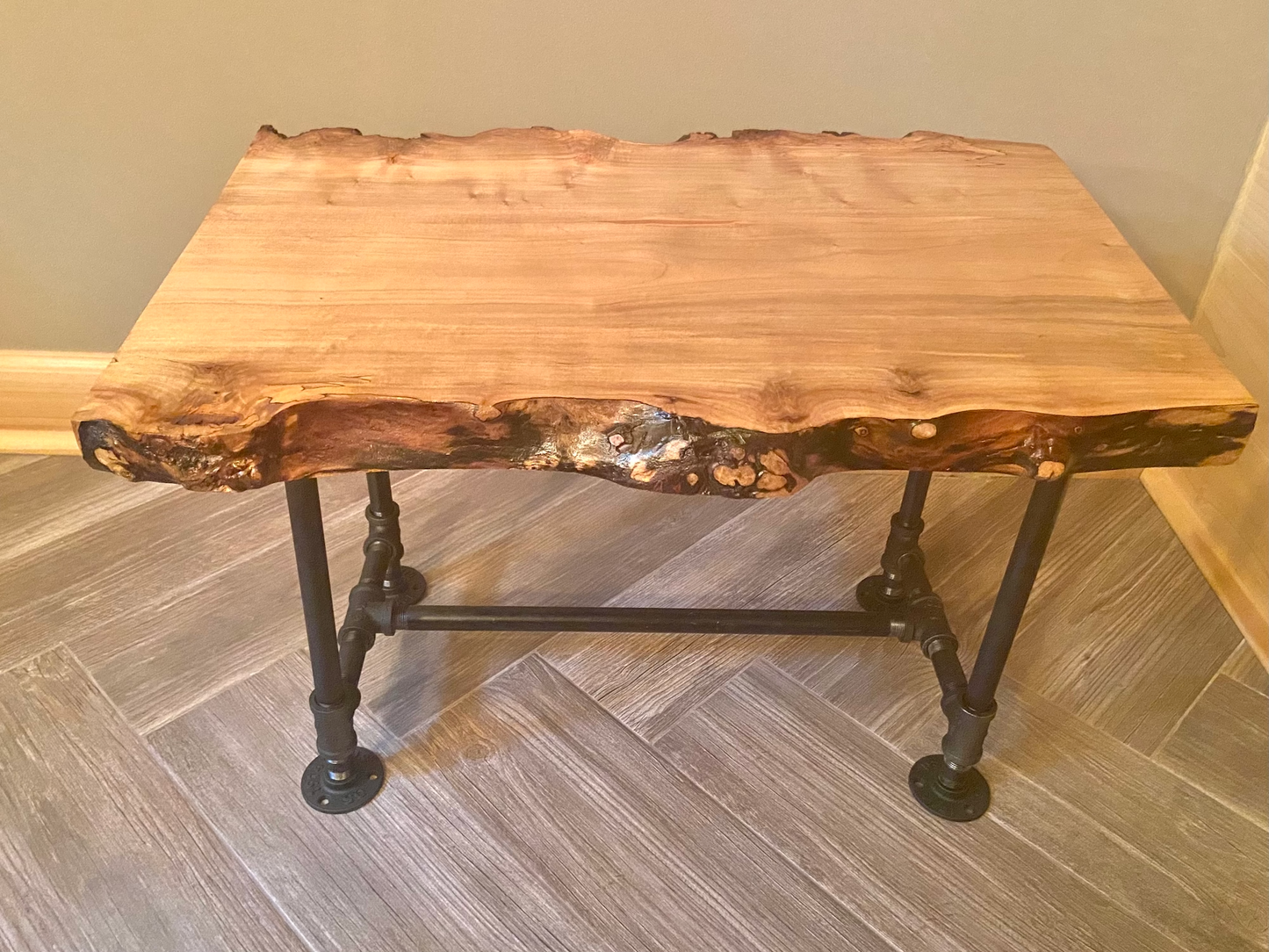 live edge spalted maple wood slab custom woodmaking woodworking coffee table live edge coffee table rustic rugged table