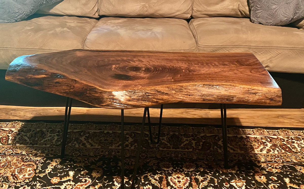 dark walnut coffee table live edge slab black walnut walnut coffee table rustic rugged table