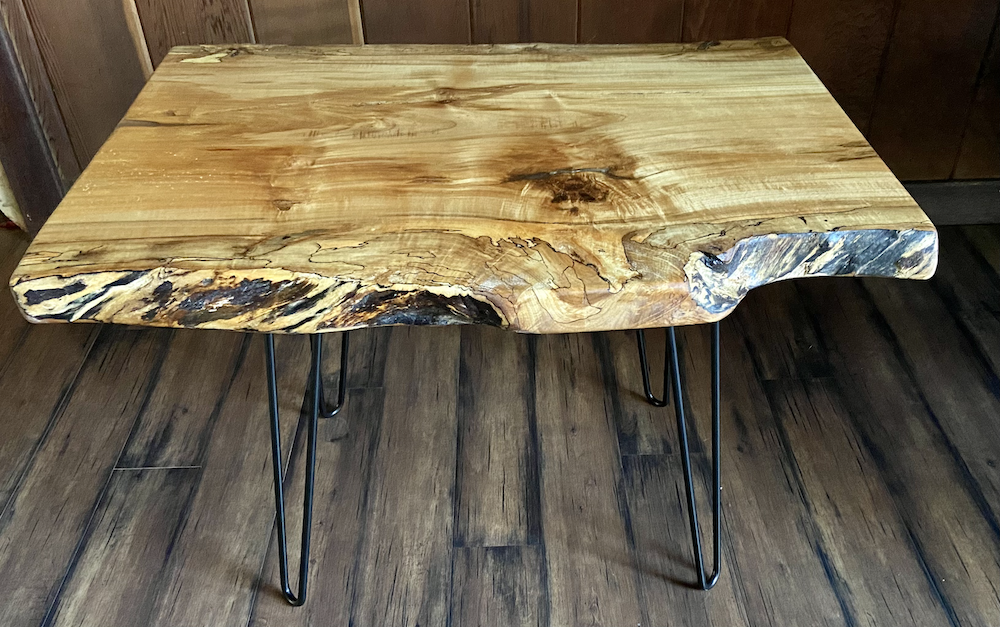 Figure Maple Coffee Table & End Table Set