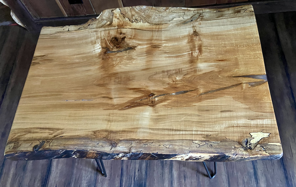 Figure Maple Coffee Table & End Table Set