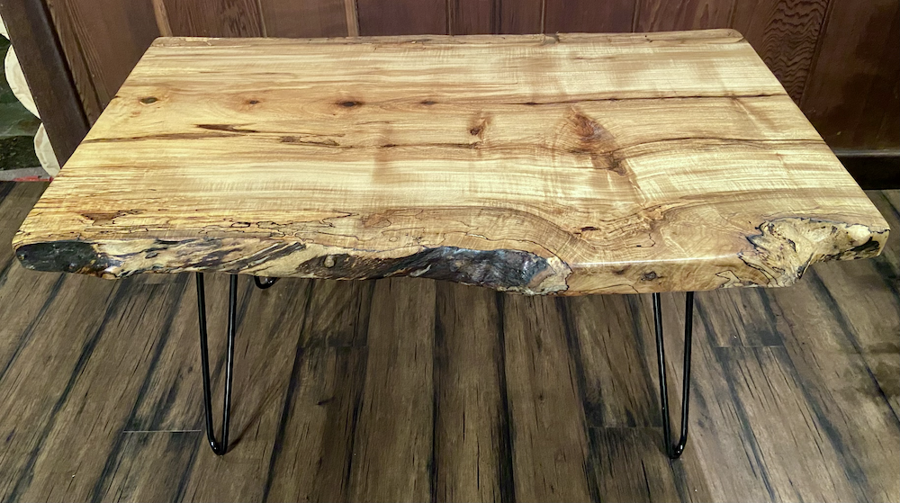Figure Maple Coffee Table & End Table Set
