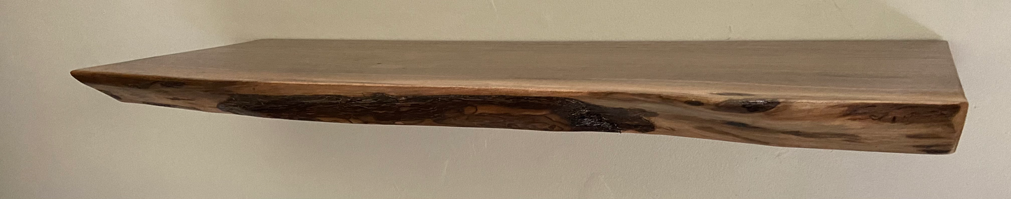 Black Walnut Floating Shelves (SOLD)