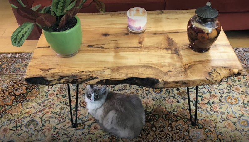 Figure Maple Coffee Table & End Table Set