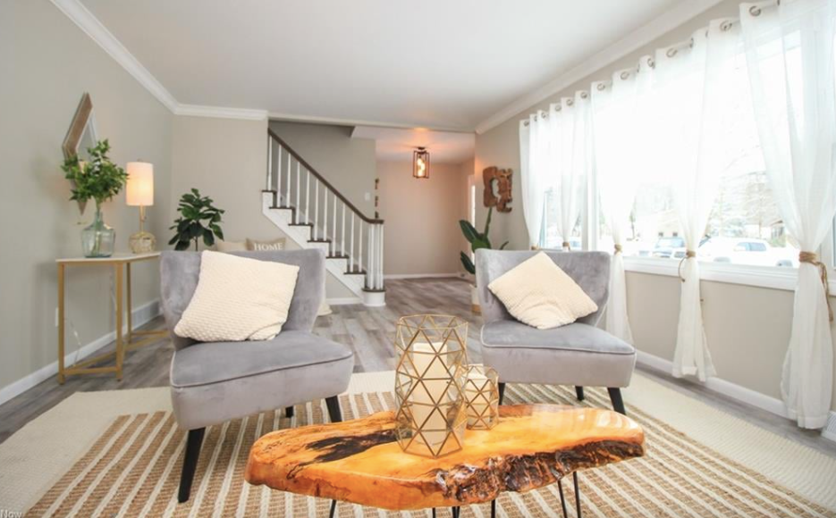 Epoxy Pour Spalted Maple Desktop & End Table (SOLD)