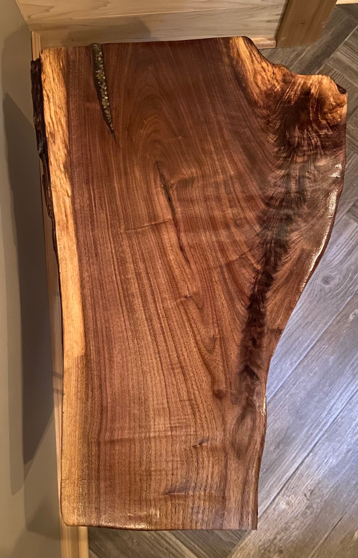 dark walnut coffee table live edge slab black walnut walnut coffee table rustic rugged table