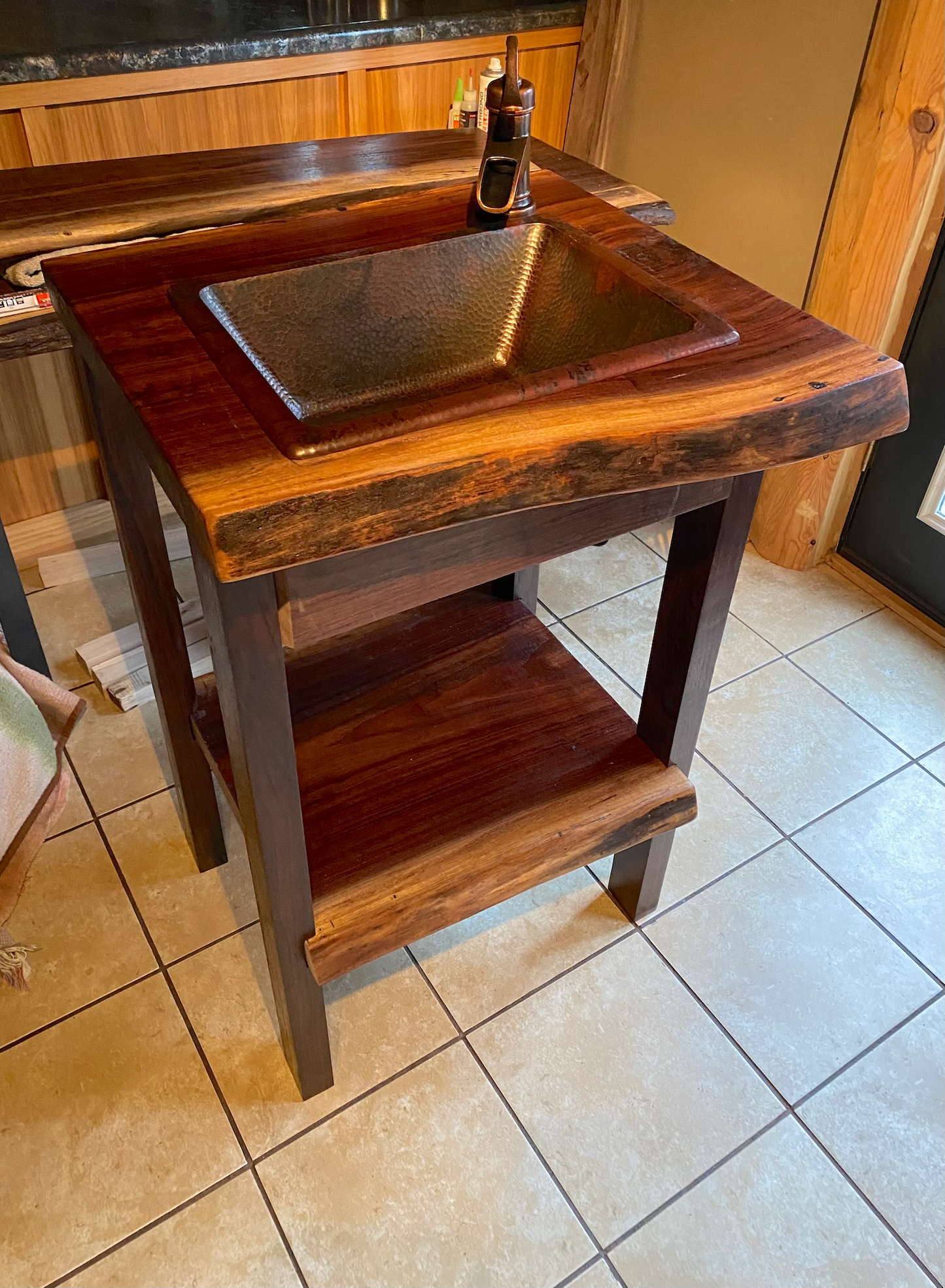 Tiny House Live Edge Furnishings