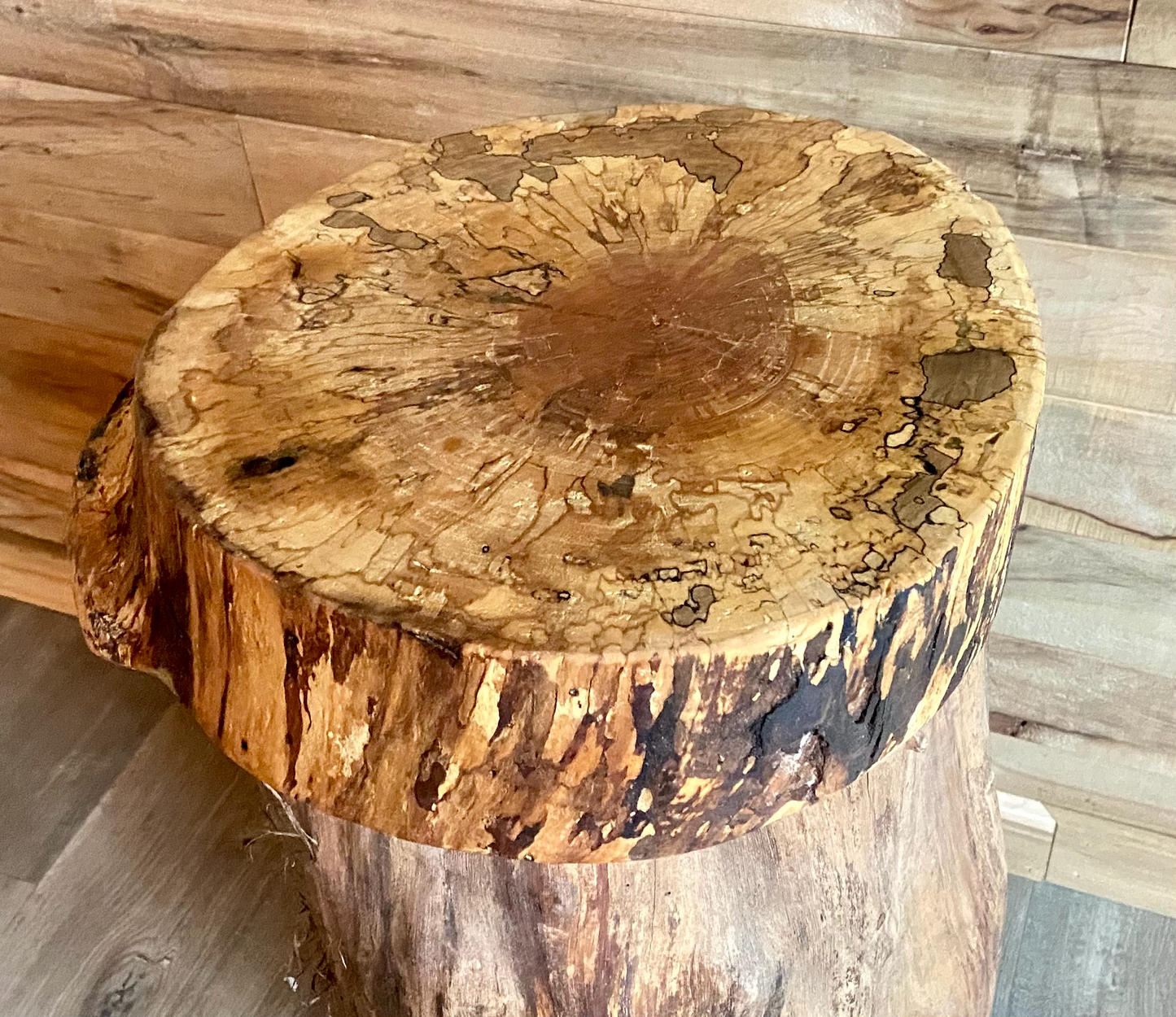 Live edge maple table top
