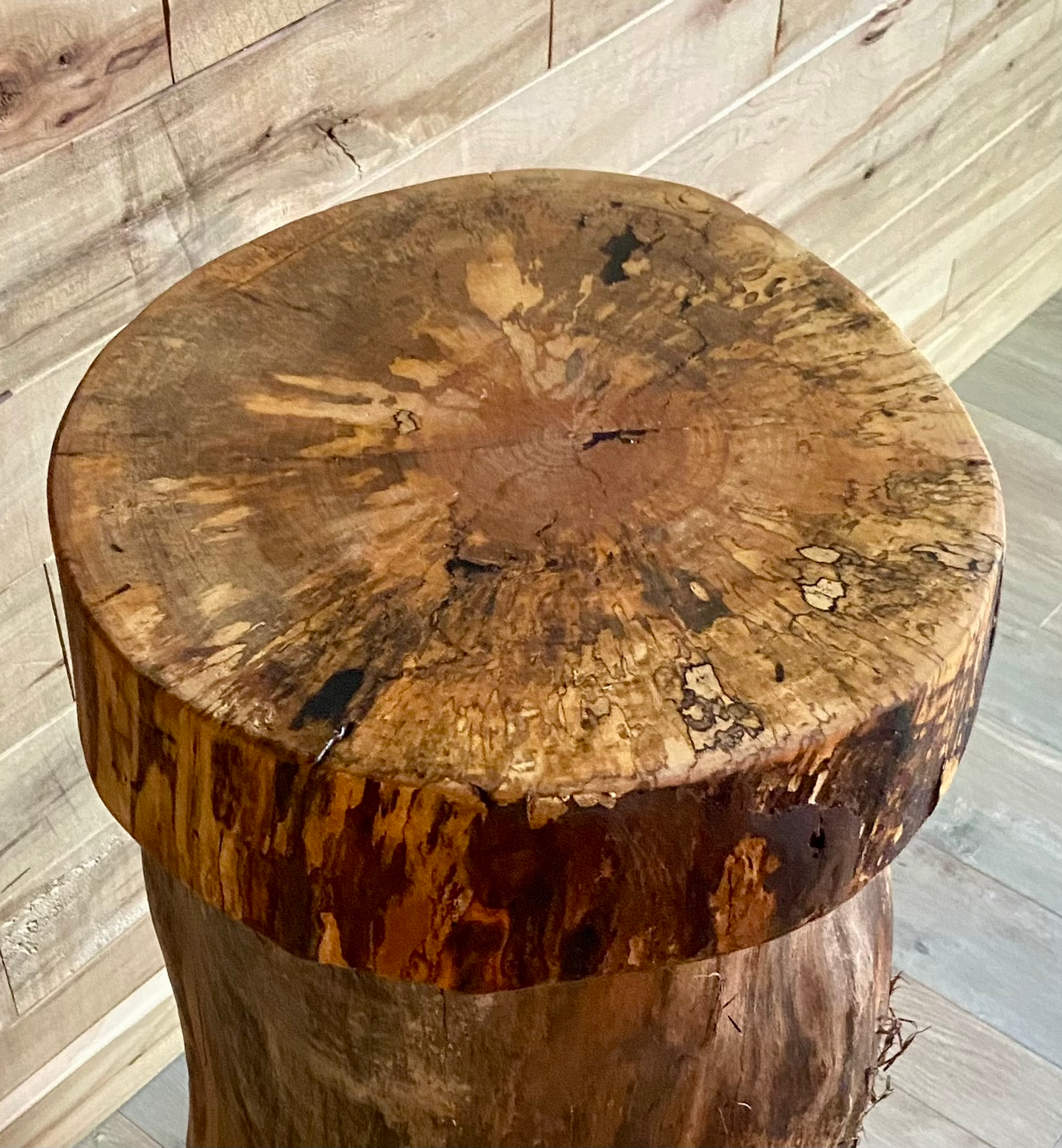 Live edge maple table top