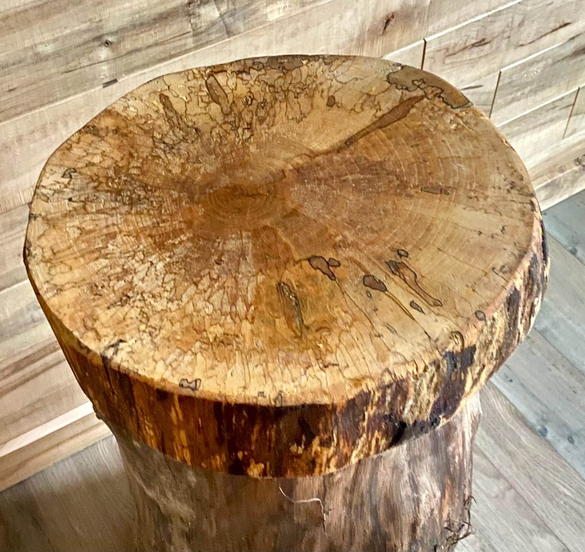 Live edge maple table top