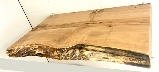 Customizable Live Edge Maple Vanity Top | Rustic Bathroom Sink Counter