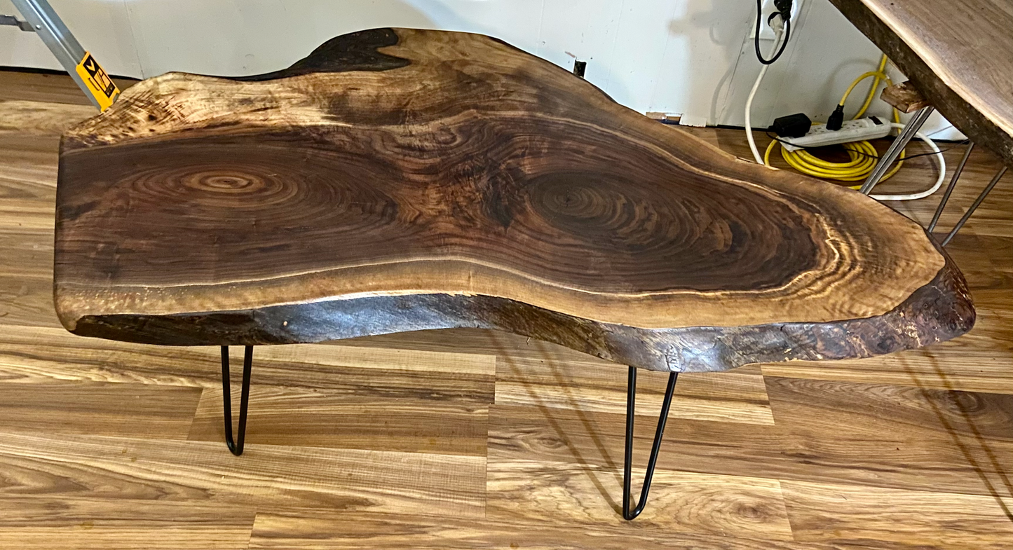 Uniquely Shaped Cross-Cut Table